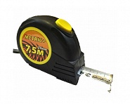 Рулетка 7,5м х 25мм, двухкомп.корпус, акриловое покрытие